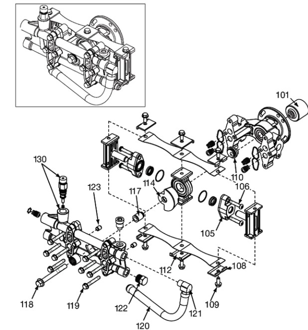 xr2625 pump breakdown